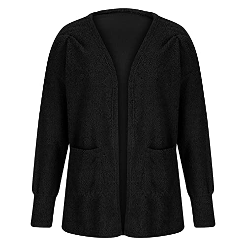 image for Sinzelimin Cardigan for Women's Oversized Loose Cable Knitted Sweater 