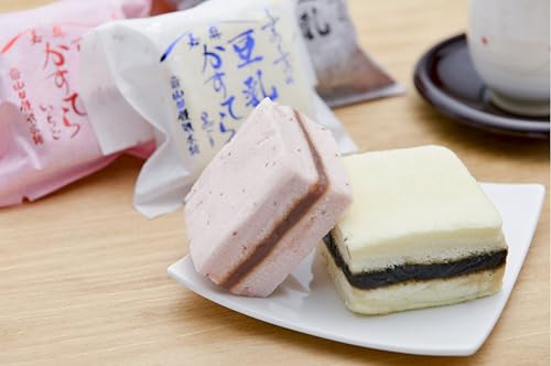 豆乳かすてら 10個入(ごま餡・いちご餡・チョコレートクリーム)