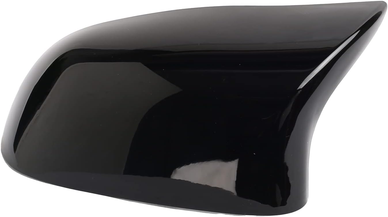 Side Mirror Cover Caps Compatible with 2014-2018 X3 F25 X4 F26 X5 F15 X6 F16 Glossy Black