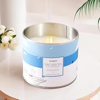 The Better Home Scented Candles for Home D cor (34Hrs Burn Time) Jasmine Aroma Scented Candles for Bedroom Reusable Tin Jar|Home D cor Items|Diwali Decoration Items for Home D cor | Diwali Gifts