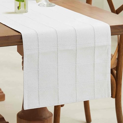 Chemin de table Chadwick Lurex 35x182 cm IZOD pour décoration de maison