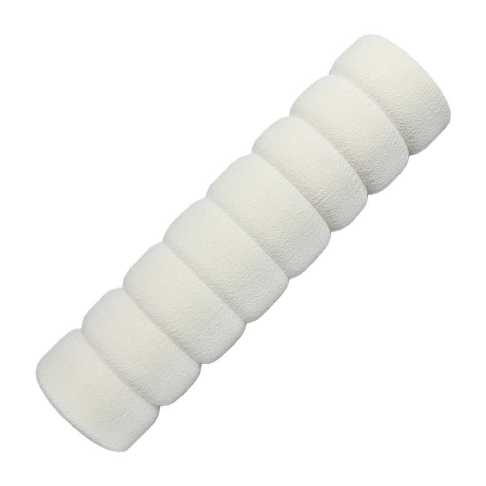 Confezione da 2 Paracolpi per Maniglia della Porta, Proteggi Maniglia della Porta in Schiuma per Pareti e Mobili, Copri Maniglia della Porta Beige