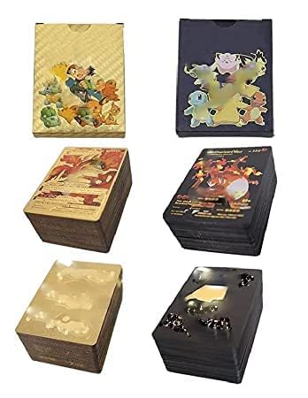 SHINETOY ENTERTAIN KIDS 2 In 1 Playing Cards L 55 Pcs Gold And Black Foil Card Assorted Cards Tcg Deck Box - V Series Cards Vmax Gx Rare Golden Cards And Common-Rare Mystery Card (B0CCYLTXZM) Amazon Price History, Amazon Price Tracker