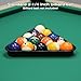 Zelphvt Plastic Pool Ball Rack, Table Ball Organizer Billiard Frame, Tripod Plastic Triangle Rack for Billiard Balls Diamond Pool Balls Racks Fit Standard 2-1/4