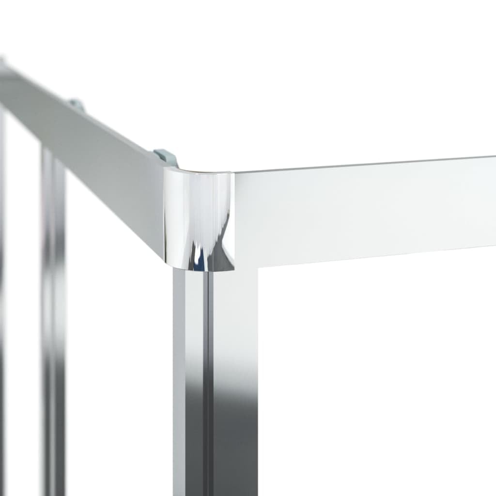 Kabina prysznicowa 180 cm szkło przezroczyste profil aluminiowy | Łatwy montaż, materiały montażowe w zestawie, eleganckie wzornictwo