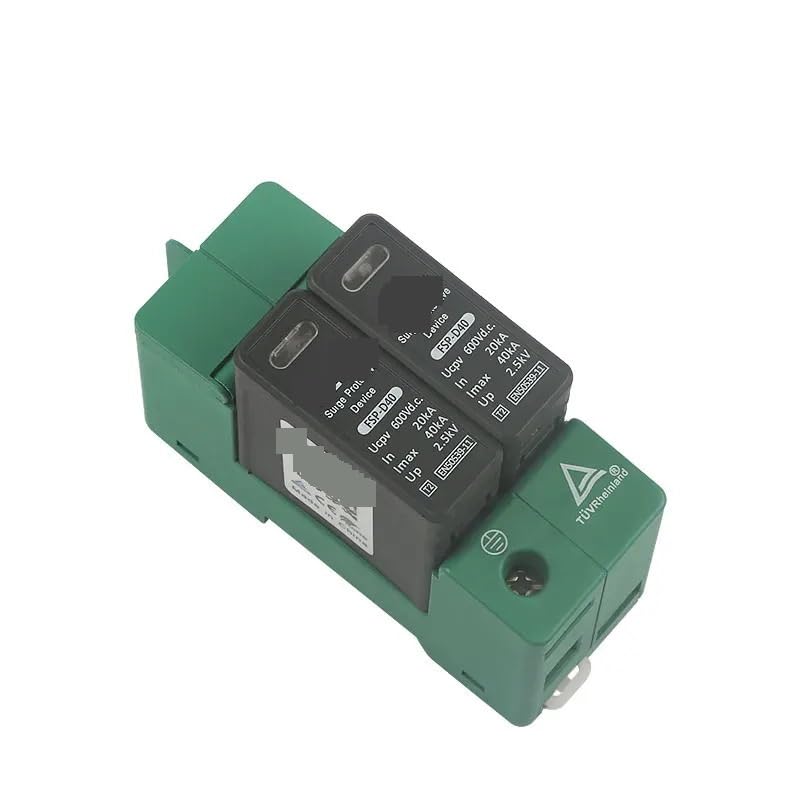 2P DIN Szyna Słoneczna Ochrona przeciwprzepięciowa DC PV SPD 600V 800V 20KA-40KA ogranicznik przepięć mocy ogranicznik przepięć niskiego napięcia | 800 V DC