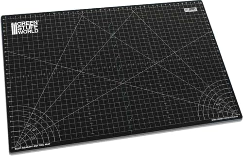 Green Stuff World Cutting Mat A3 Black