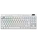 Produktbild Logitech G PRO X TKL Lightspeed kabellose Gaming-Tastatur - Weiß - US INT'L - Tactile