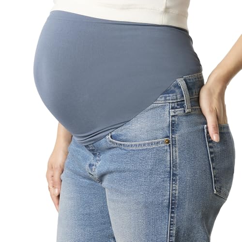 Levi Strauss Signature Gold Women's Maternity Comfort-Stay Straight Leg Jeans, (New) Lady Luck, Large by Levi Strauss Signature Gold - Image 6