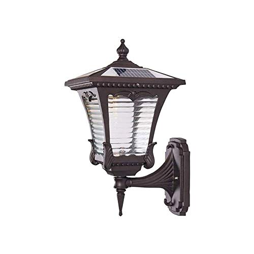 Applique murale solaire LED extérieure avec télécommande étanche