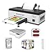 Kit de Impresora A3 1390 DTF DE Ship, Equipado con Impresora de Transferencia térmica de Horno,soporta impresión de película Pet en Hoja o Rollo, Equipado con Sistema automático de Mezcla de Tinta