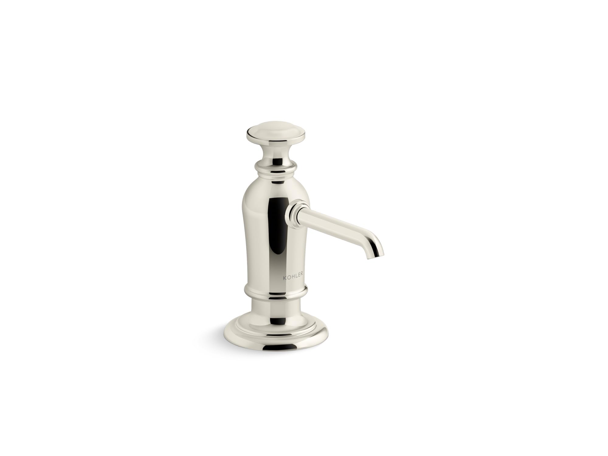 Kohler K-35729-SN Artifacts Soap/Lotion Dispenser, Polished Nickel