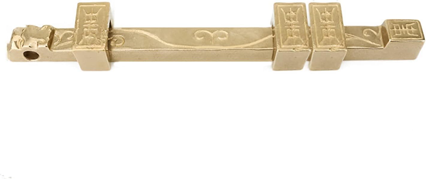 Door Latch， Antique Brass Barrel Latch Lock Sliding Door Lock Security Doors Windows Fences 21.3-56cm(56cm)