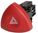 Tamaño: 6 * 5cm Peligro De Luz De Advertencia Tablero Interruptor De Botón Rojo