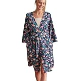 Vera Bradley Cozy Knit Robe (Extended Size Range), Flamingo Garden, Small - Medium
