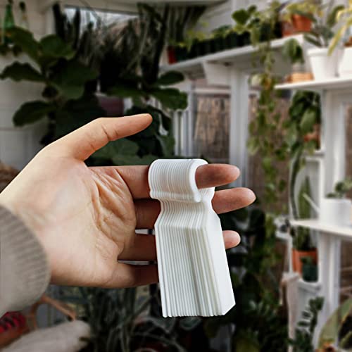 Mhy 100 Pcs Thick Plastic Plant Labels - Garden Waterproof Plant Tree Tags - 4.3 Inch Color Hanging Plant Markers For Plants, Potted Plants, Nurseries, Trees，Gardening #TOP3