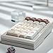 Bluetooth Number Pad, Mechanical Numpad, VIA Programmable Aluminum Numeric Keypad, Hot-Swappable Wireless Keypad with Fairy Linear Switch MOA Profile 21 Key for Laptop,PC, Mobile Phone, Tablet