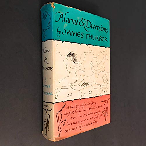 ALARMS AND DIVERSIONS. THE THURBER CARNIVAL. SE... B08XML6MY7 Book Cover
