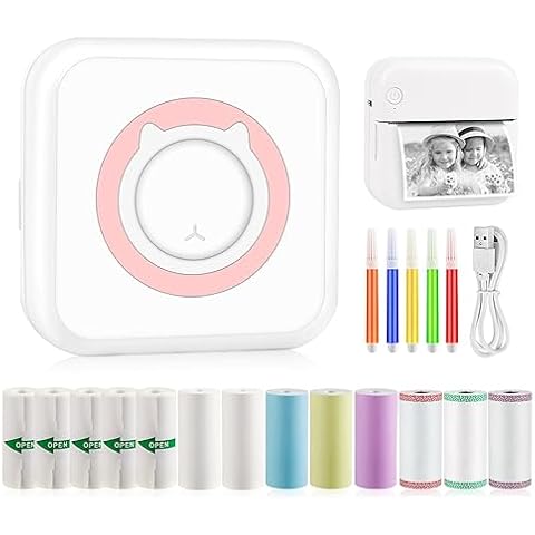 GuKKK Mini Wireless Photo Printer Cover