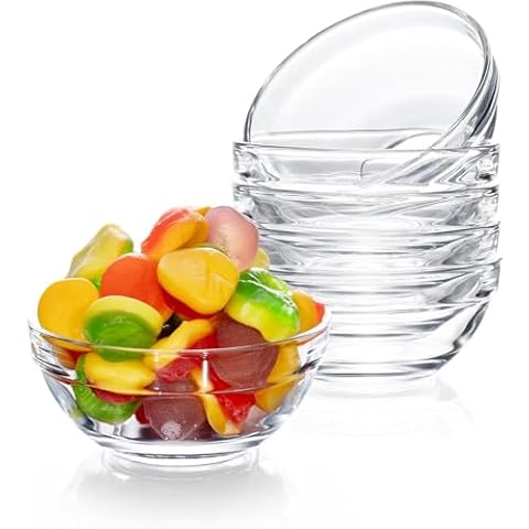 SQARR Mini Glass Pinch Bowls Cover