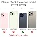 2 PCS for ASDAWN Back Rear Camera Lens Glass Replacement for iPhone 15 Pro 6.1 Inches with Pre-Installed Adhesive, ASDAWN Back Camera Lens Glass kit with Installation Manual + Repair Tool Set