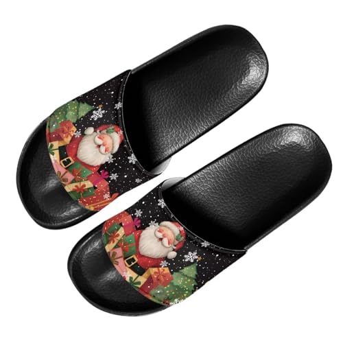 Image of Open Toe Slippers for Women Rubber Slides Womens Sandal Slippers