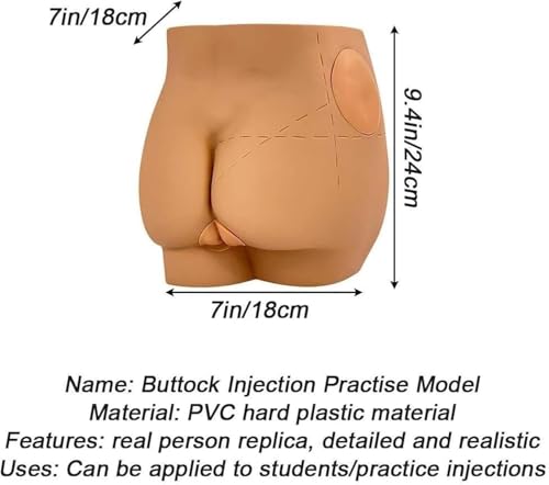 Buttock IM Injection Trainer AMITD simulateur injection fessière