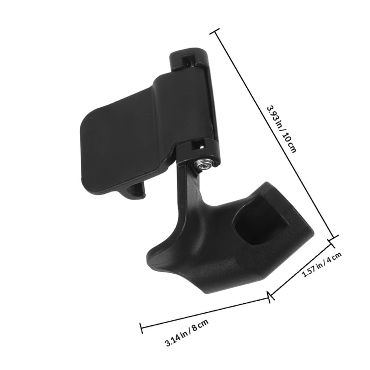 4pcs Stroller Armrest Buckle Kit Universal Plastic Connector