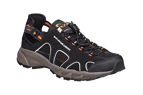 Savage Gear Coast Trek Sandal - Sandales de pêche imperméables pour hommes et femmes, confortables et durables pour les sports nautiques en plein air, la randonnée, la pêche et les aventures côtières.
