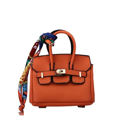 Multipurpose Keyring Earphone Organiser Compact Leatherette Storage Bag for Earbuds Jewelry Earrings Small Item Keychain for Ear