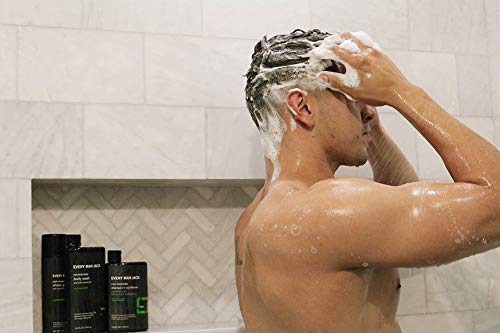 Every Man Jack 2-In-1 Thickening Shampoo + Conditioner - Thicken, Cleanse, And Hydrate Hair With Coconut, Aloe, And Tea Tree Oil - Naturally Derived And No Harsh Chemicals - Twin Pack #TOP4