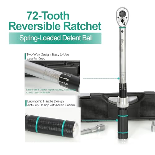 YLP 3-Piece Click Torque Wrench Set