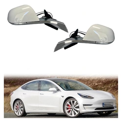 Rétroviseur cassé Tesla Model 3 ? Bloc complet chauffant réglable droit