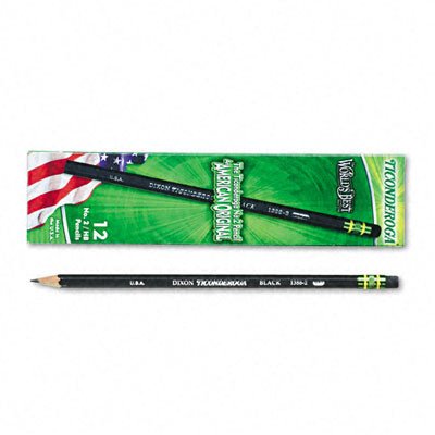Lápices Ticonderoga Woodcase Hb #2 12 unidades x3 miniatura 1