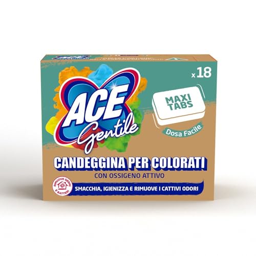 ACE CANDEGGINA GENTILE GREEN MONODOSE, Confezione da 18 tabs