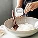 Flexzion Multi-Purpose Marble Container with Lid - Salt, Pepper, Paprika and Powdered Herbs, Marble Box for Jewelry, Watches and Accessories (White)