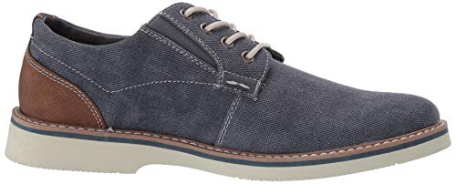 Image of Nunn Bush Men's Barklay Canvas Plain Toe Oxford Lace Up