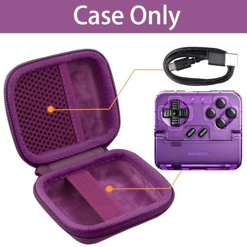 Image of Aenllosi Case for GameSir Pocket Taco Vertical Controller | Purple, EVA hard shell, Water-resistan, Dust-resistant design, climbing buckle, Phone Controller Organizer (Case Only)