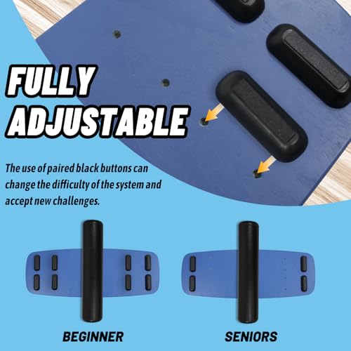 Balance Board with Adjustable Stopper