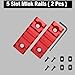 Gotical Combo 5-Slot 7-Slot Rail Picatinny Rail Section Adapter Super Value Pack with Set of Screws Picatinny Rail Combo Accessory