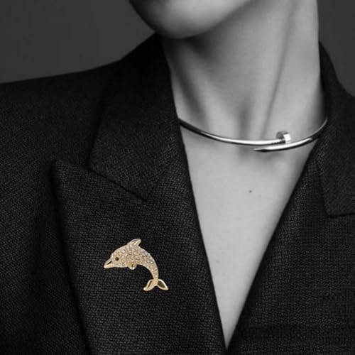 Image of women's animal brooch, rhinestone pearl cubic zirconia high-end temperament animal insect brooch clothing paired with jackets, pins, brooches suitable for women and girls