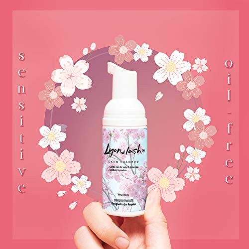 Lyon Lash SP Eyelash Extension Shampoo, Gentle Formula Paraben Free, Oil Free Foam Cleanser Kit thumb #6