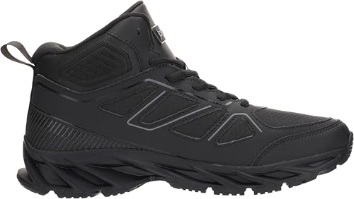 Image of Joomra Men's Stylish Sneakers High Top Athletic-Inspired Shoes | Premium Vegan Leather Upper, Durable Rubber Outsole, Perfect Ankle Support, Ideal for Outdoor & Casual Wear