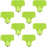 8pcs Spike Wrench Track Tool for Shoes, Studs Removing Green, 2.4' x 2.1'