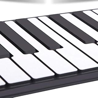 KUANDARM Piano Pliant Main Roll Piano, 88 Touches Rechargeables Roll Up avec Le Support de pédale de Volume de Retard pour Enfants débutant Musique Jouets éducatifs débutant - Les Beatles, Paul McCartney, John Lennon, RIngo Starr, George Harrison KUANDARM Piano Pliant Main Roll Piano, 88 Touches Rechargeables Roll Up avec Le Support de pédale de Volume de Retard pour Enfants débutant Musique Jouets éducatifs débutant – Image 6