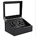Produktbild LuWei Automatische Uhr Winder Organizer Aufbewahrungskoffer Boxen Stecker Winder Box Schrank hält 10 Uhren 4 Spin 6 Stationär