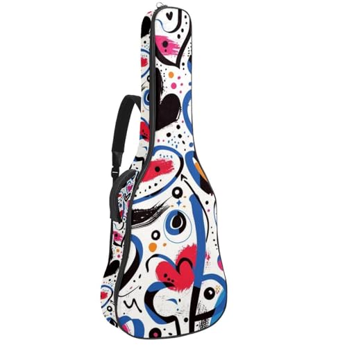 Sac pour guitare acoustique 106,7 cm housse ukulélé et basse électrique