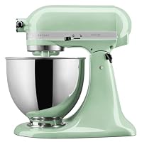 KitchenAid Küchenmaschine - Artisan - Kippbarem Food Processor - Teigknetmaschine mit 3 Zubehör und Schüssel aus Edelstahl - 4.8 L - Pistazie – Ansicht 3