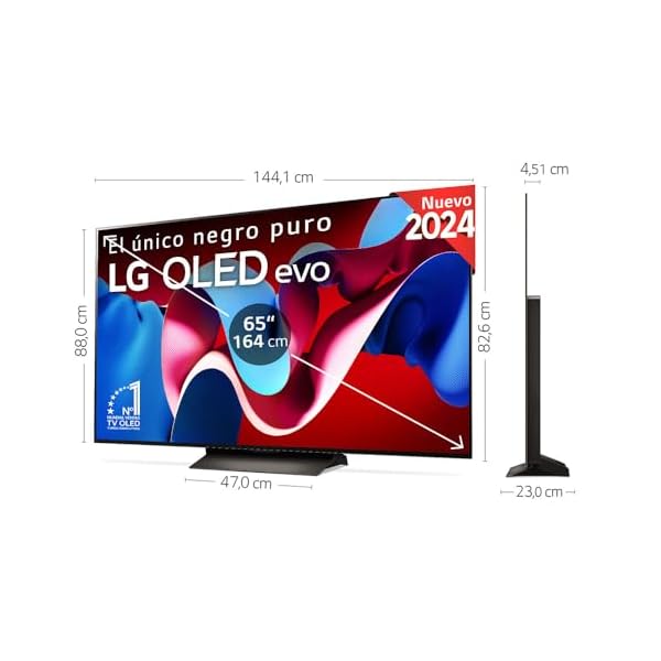 LG Smart TV 65C44LA 4K HDR OLED AMD FreeSync - Image 3