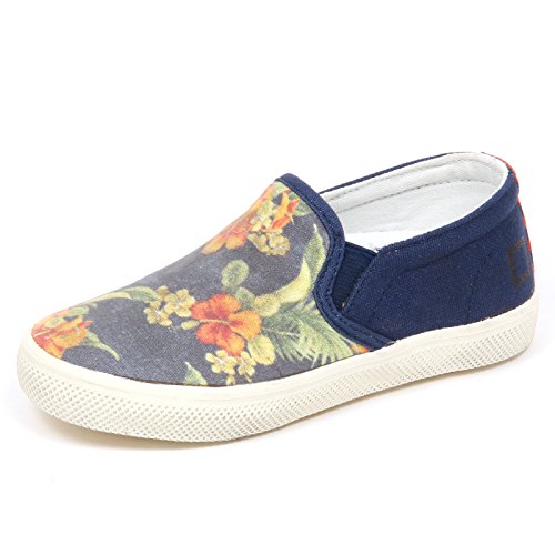 Sneaker bimba canvas scarpe en toile bleue respirante et légère